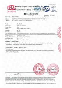 S31254 tanúsítvány