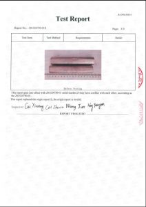 S31254 tanúsítvány