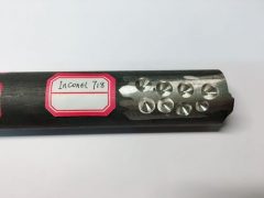 Inconel 718 keménységi teszt