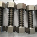 nikkel ötvözet 400 en2.4360 teljes menetes rúd anyacsavarral