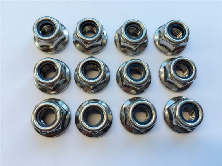 316l, 317l, 310s, 1,4462, 1,4410 nylon nuts