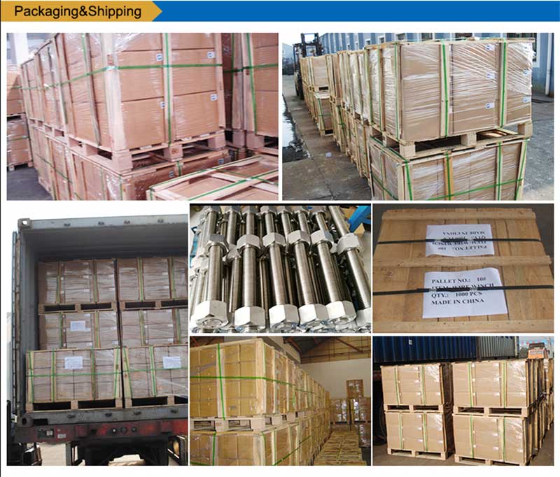 Rozsdamentes acél-List-csavarok-rögzítő csavar-csomagoló-